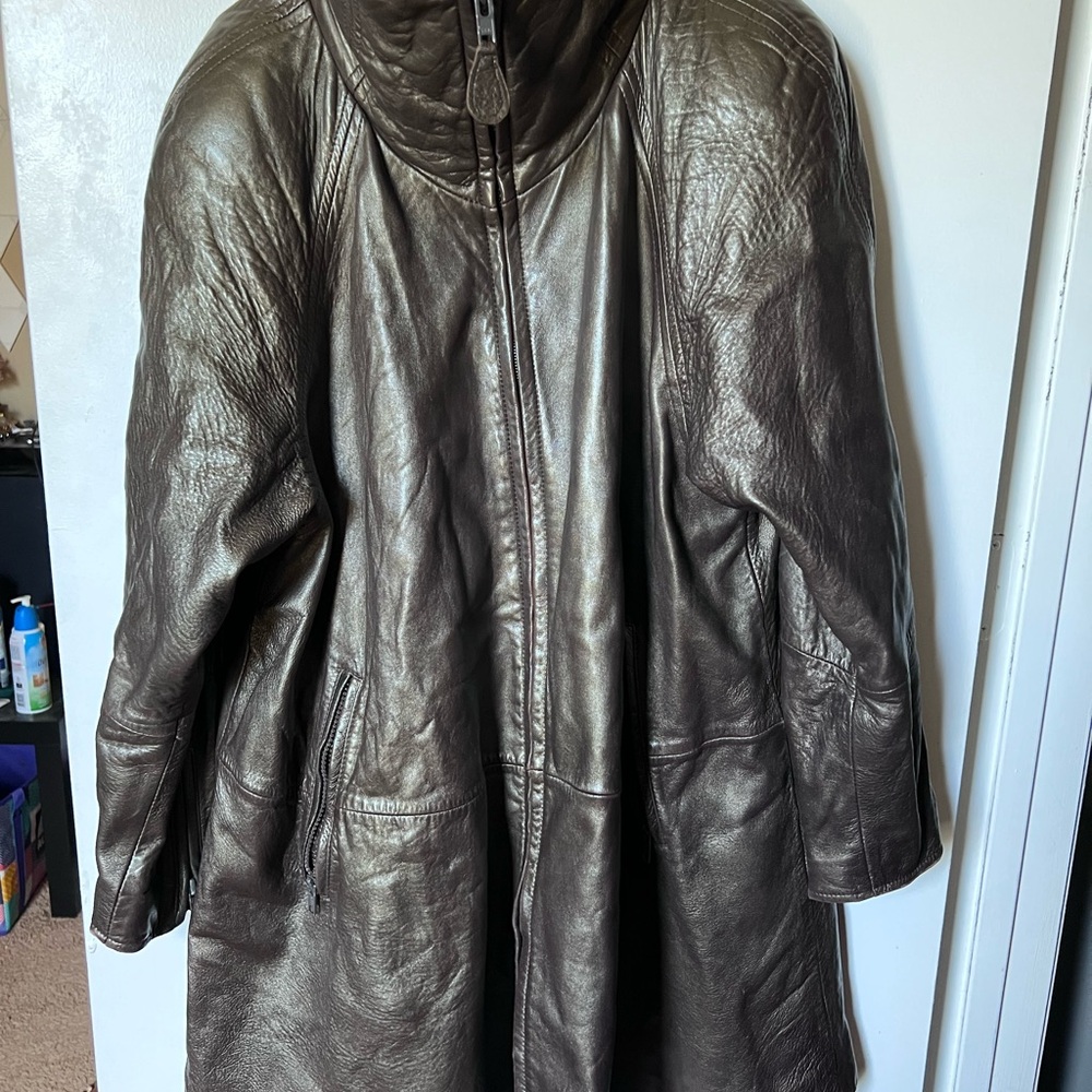 Men’s Black Leather Jacket